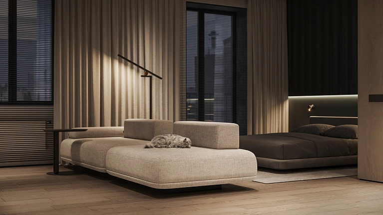 Квартира-студия | минимализм