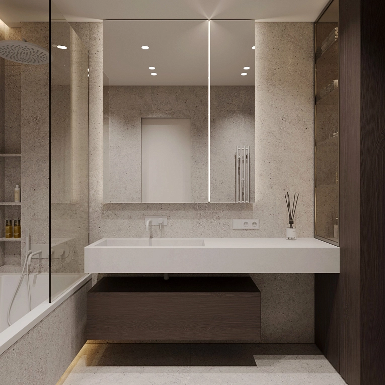 Трехкомнатная квартира | ЖК Нагорный - 15