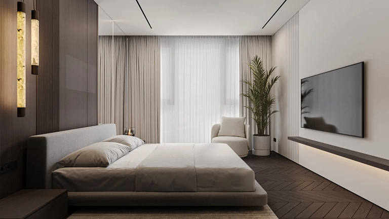 Трехкомнатная квартира | ЖК Нагорный - 8