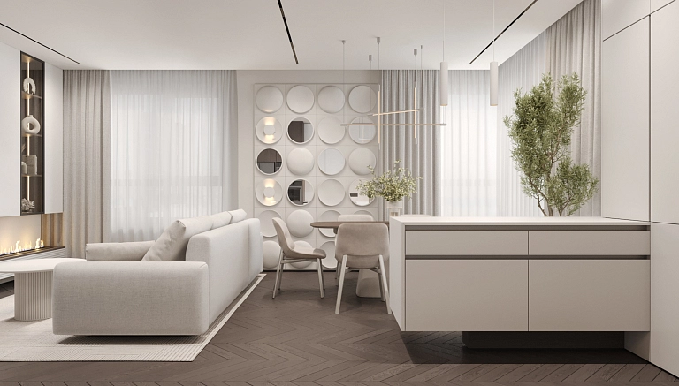 Трехкомнатная квартира | ЖК Нагорный - 2