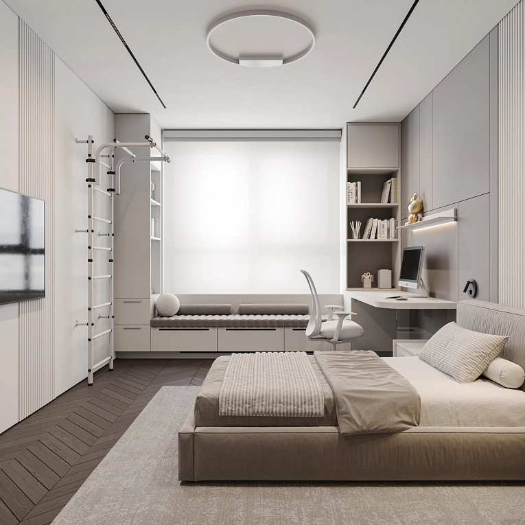 Трехкомнатная квартира | ЖК Нагорный - 10